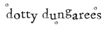 Dotty Dungarees US优惠码